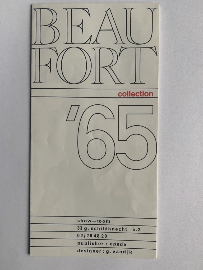 The 1965 Beaufort brochure