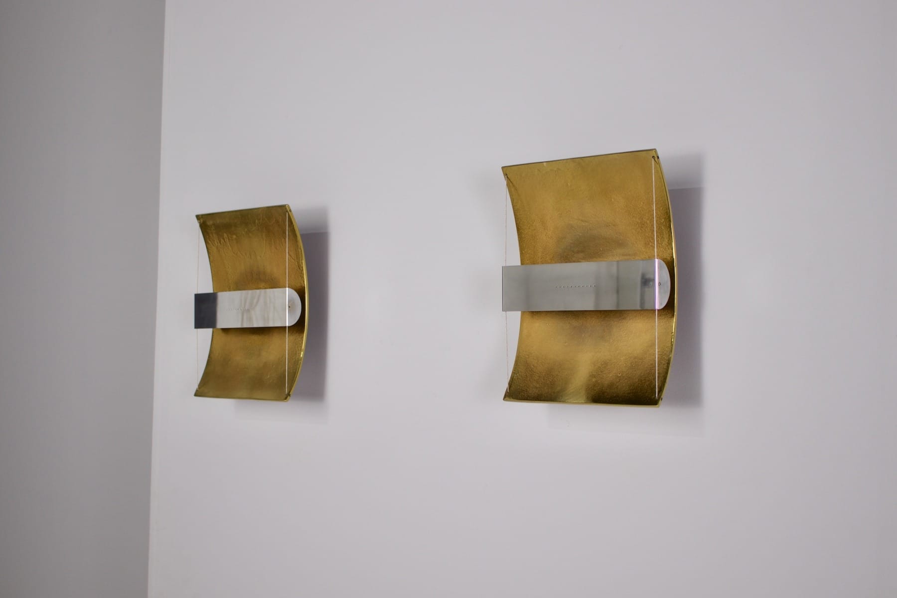 Messing postmoderne wandlampen Maison Andras