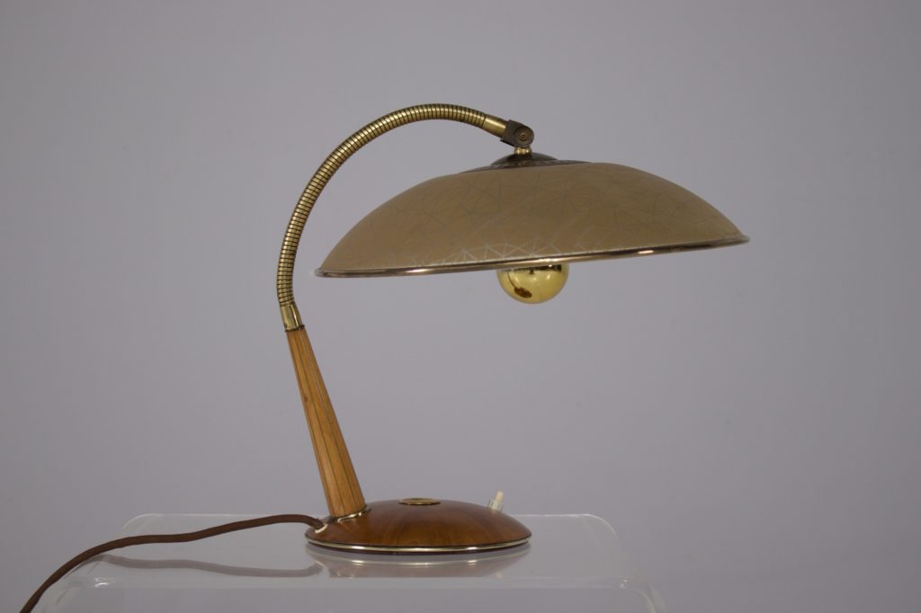 lampe de table Temde Leuchten bois style scandinave