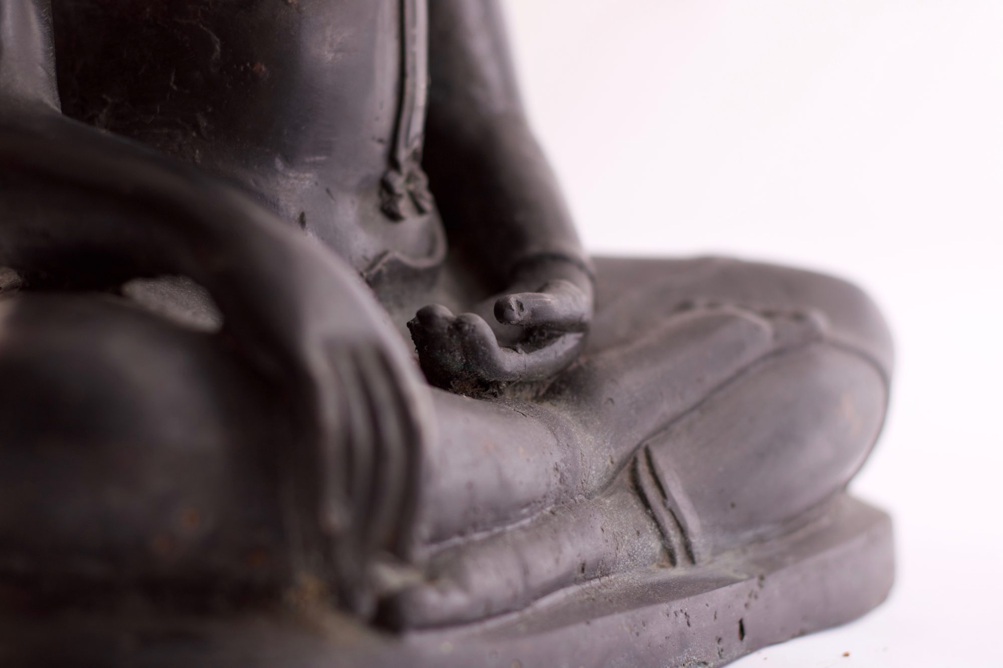 Bronzen Shakyamuni Boeddha Ayutthaya - Afbeelding 10