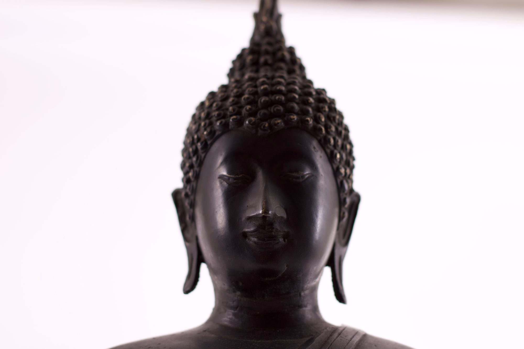 Bronzen Shakyamuni Boeddha Ayutthaya - Afbeelding 11