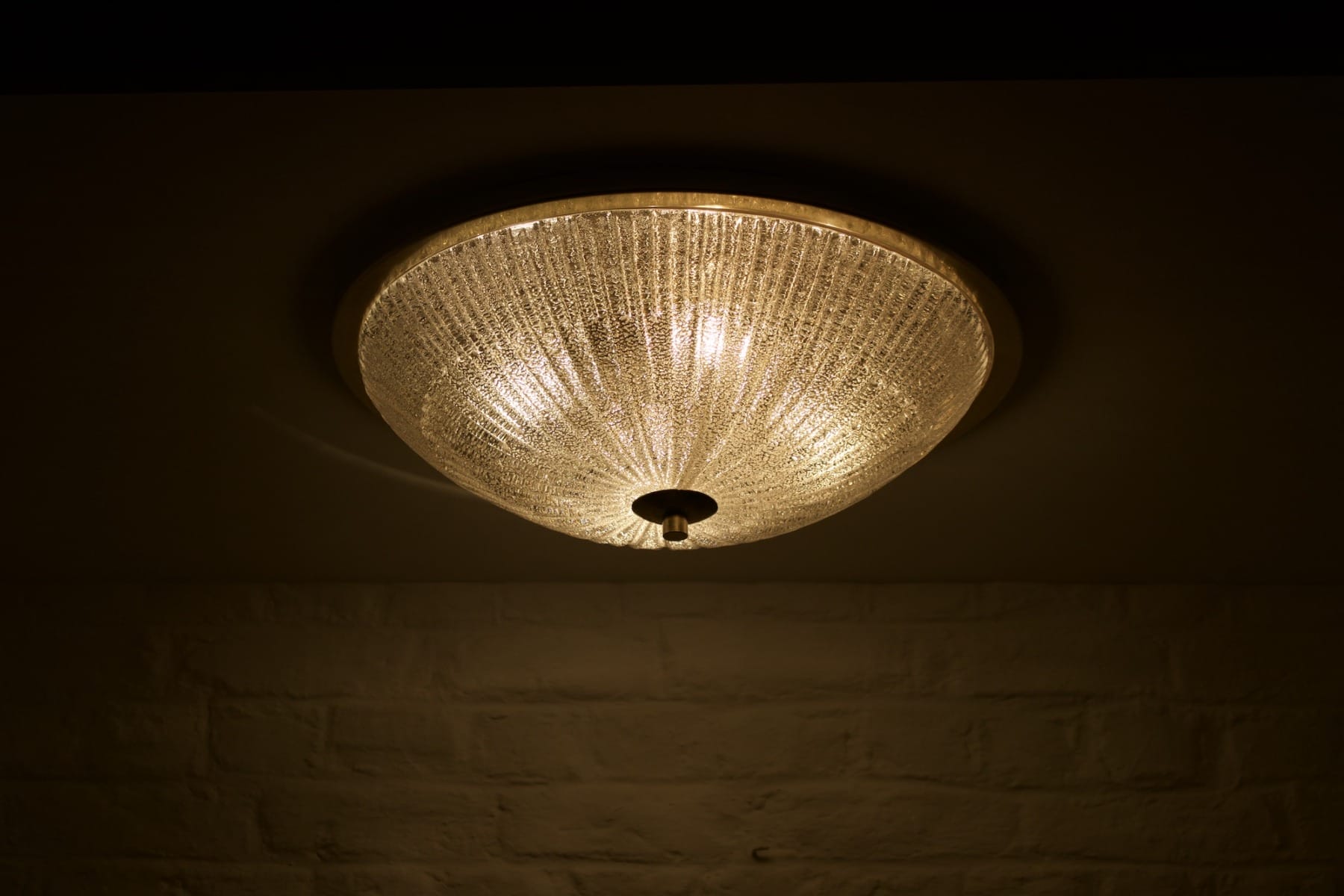 Grote plafondlamp in Murano. - Afbeelding 2