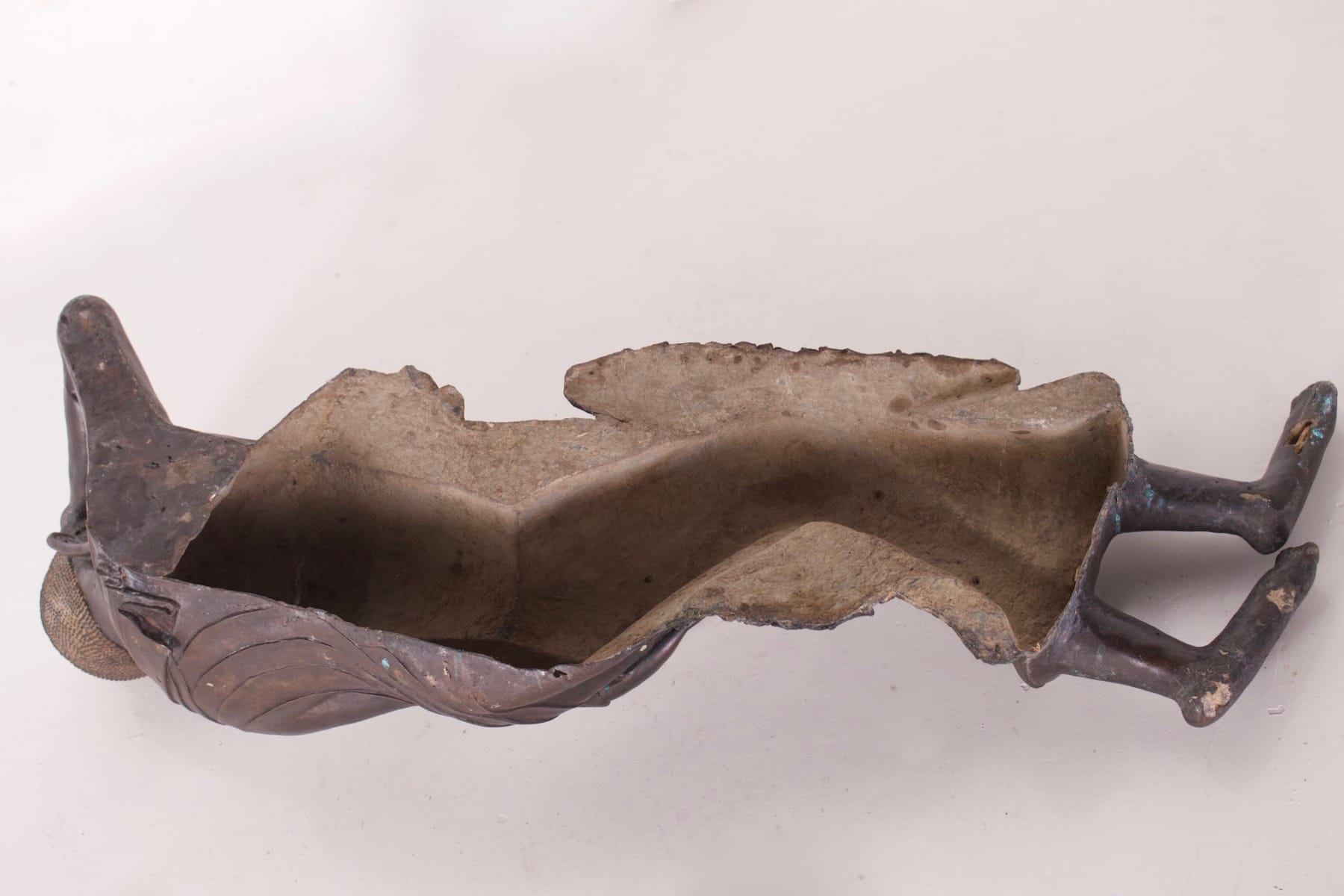 L'encers du Bouddha ancien en bronze