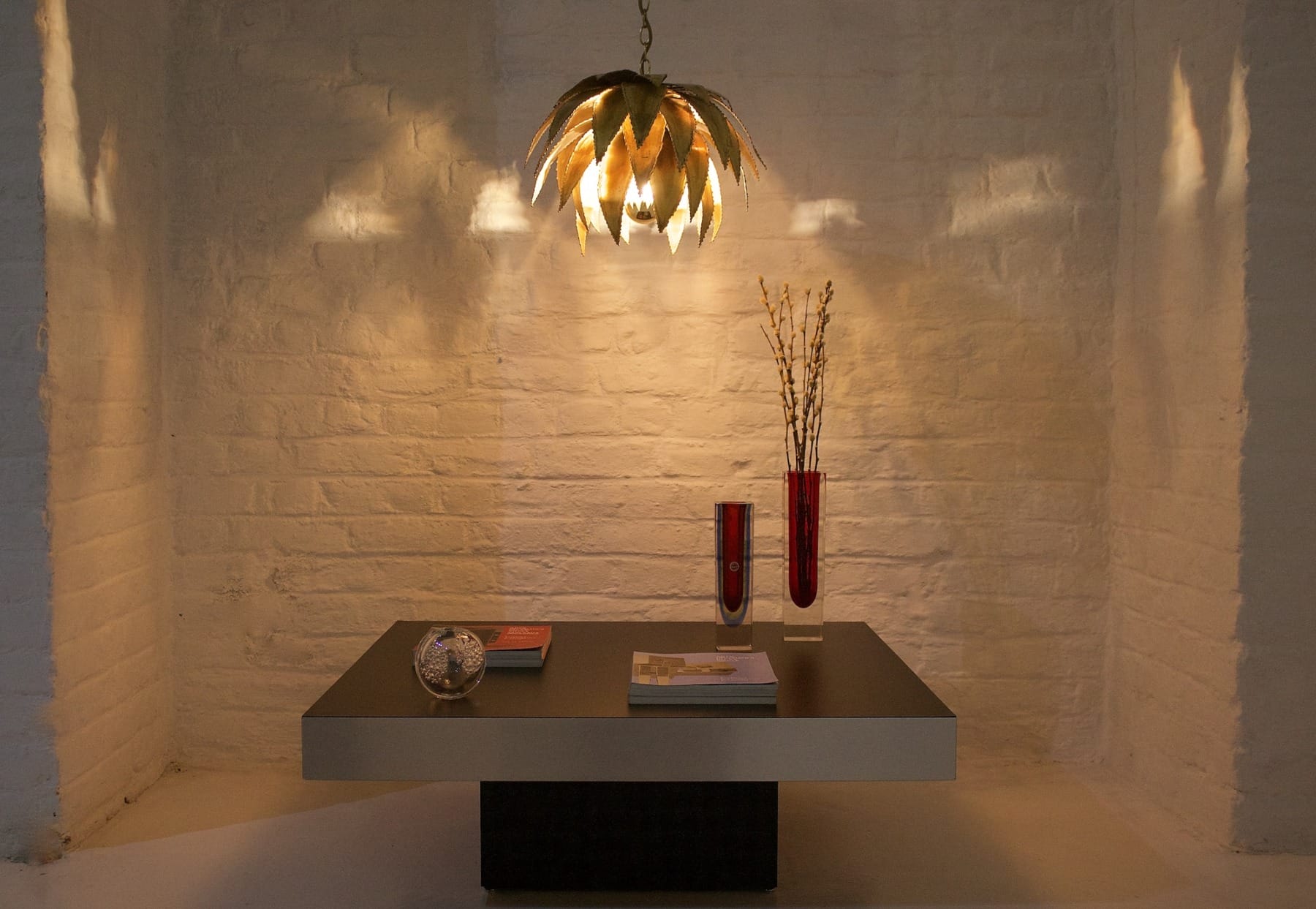 Suspension Agave Laiton Maison Jansen Techoueyres