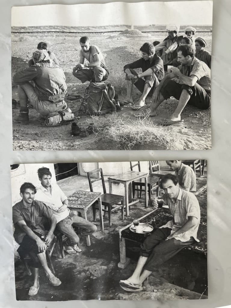 Claude de Marteau viaggio Iran Afghanistan anni '50