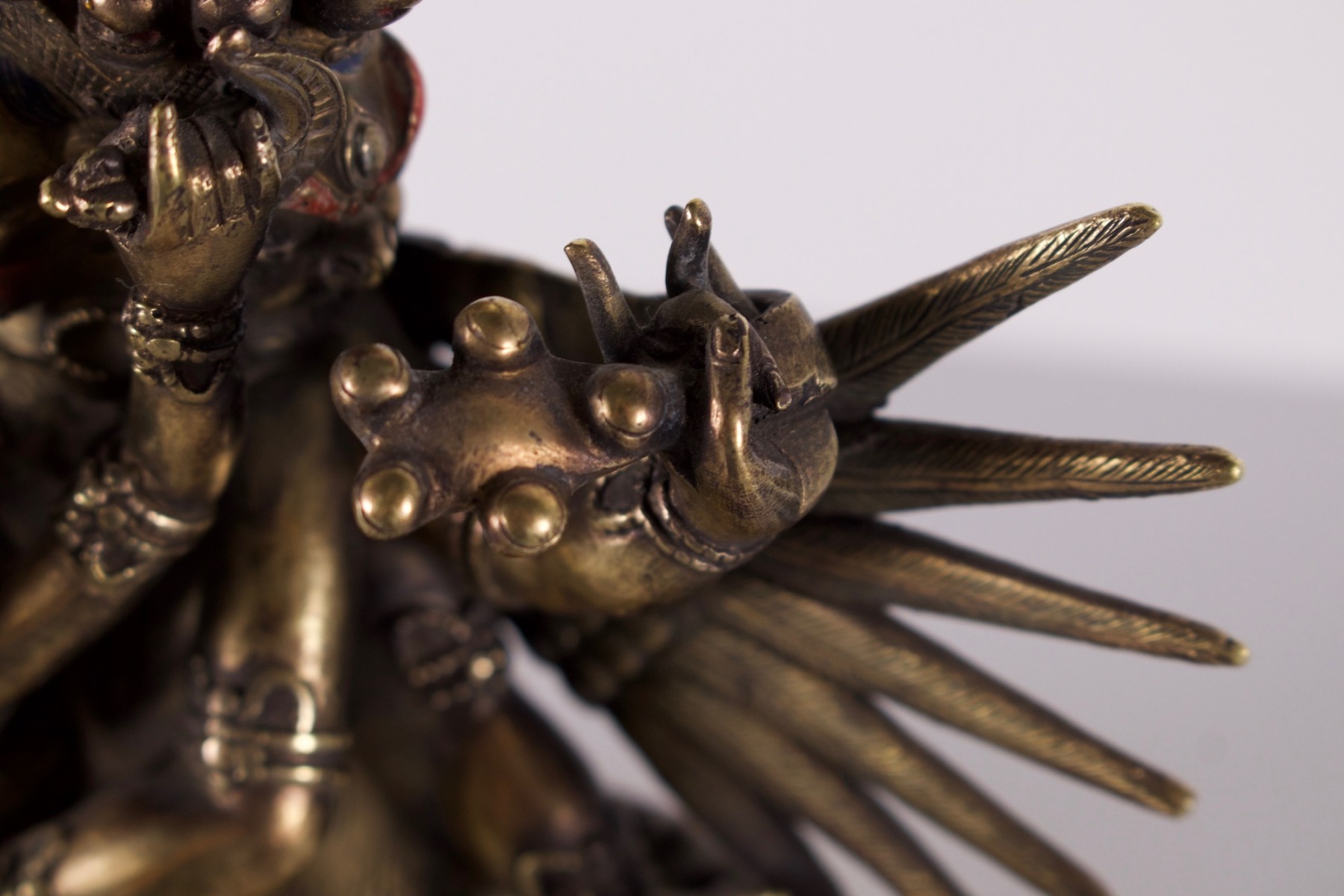 Hayagriva aus Bronze, Tibet – Bild 8