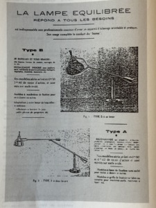 Lampe Equilibrée Edouard Wilfrid Buquet Type SS et Type A documentation IMG_2135