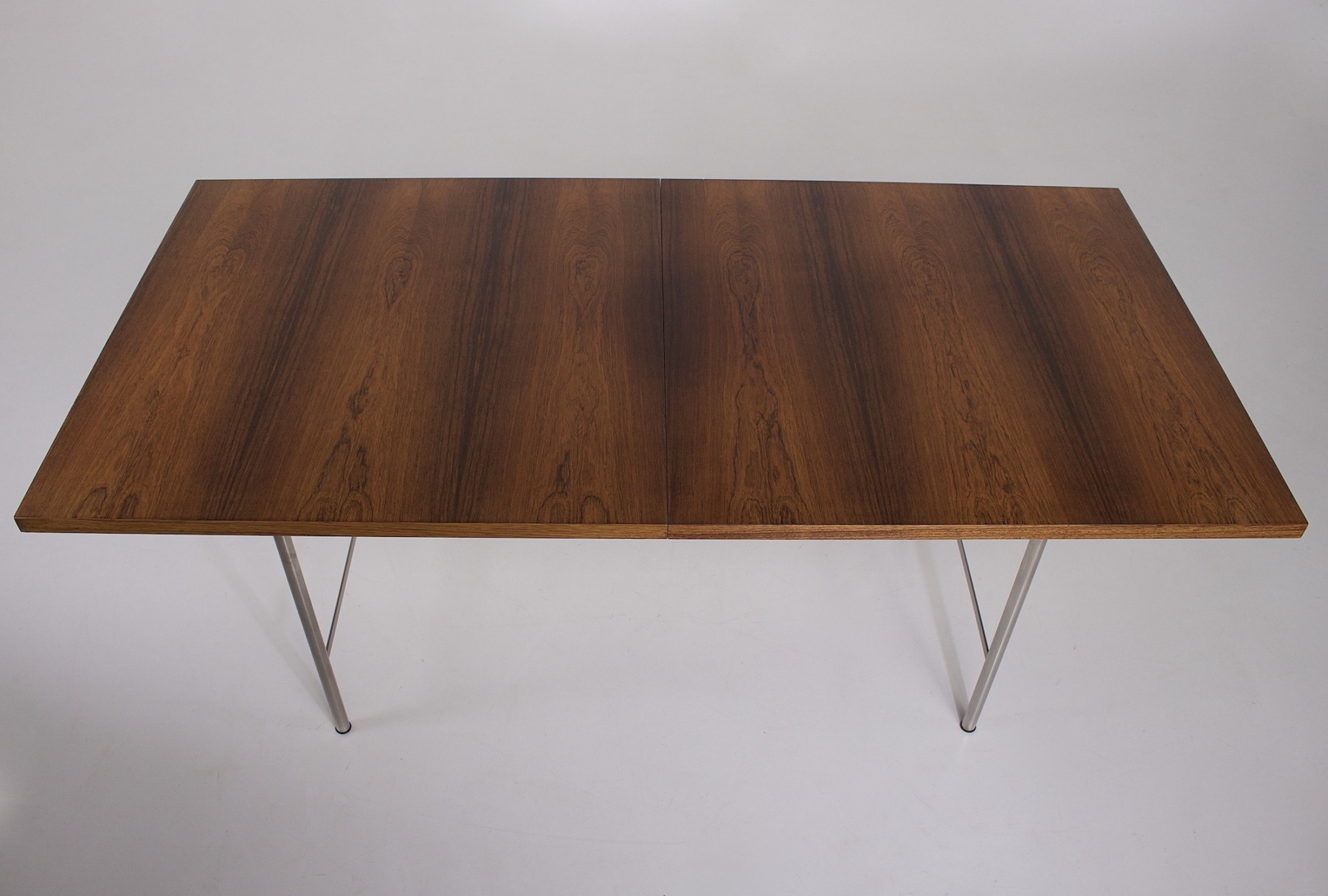 Table à allonge SM08 en palissandre de Cees Braakman pour Pastoe, vue d'en haut