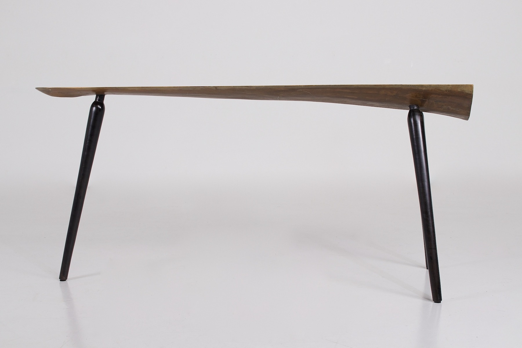 Petit banc, table basse Wabi Sabi autre profil