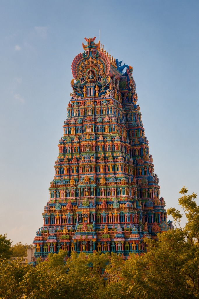 photographie du Meenakshi gopuram