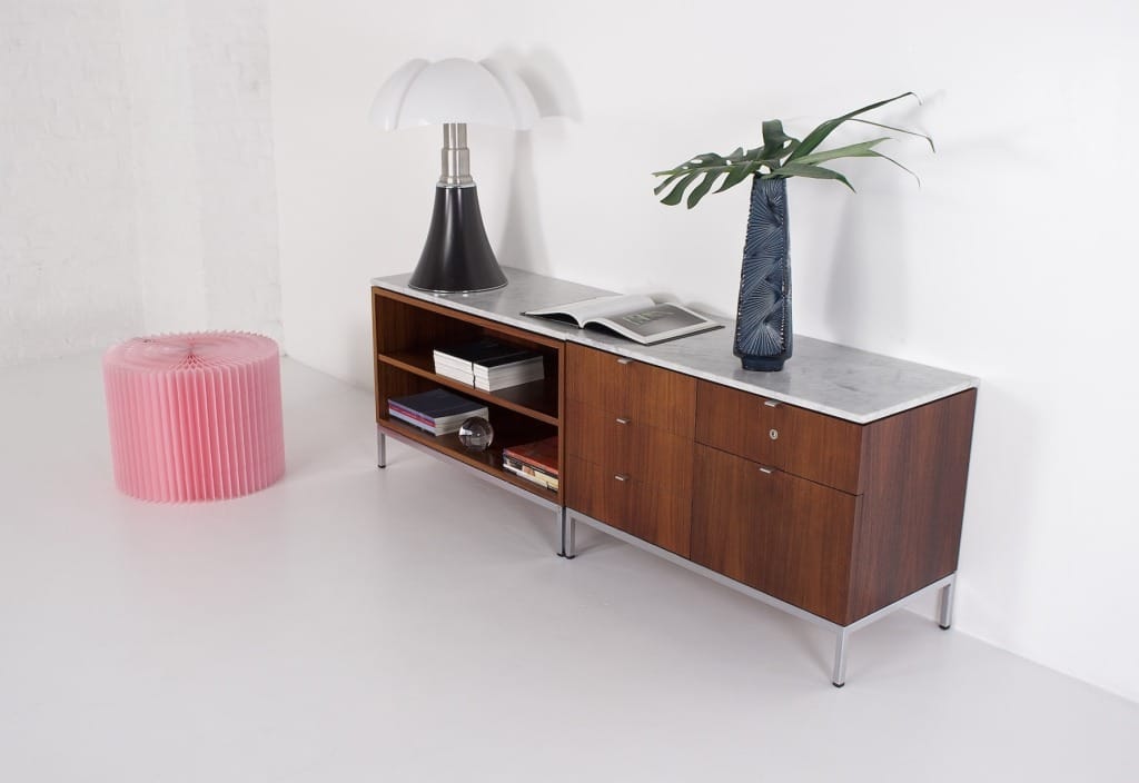 deux meubles de rangement KNOLL mis enfilade, Knoll , années 60