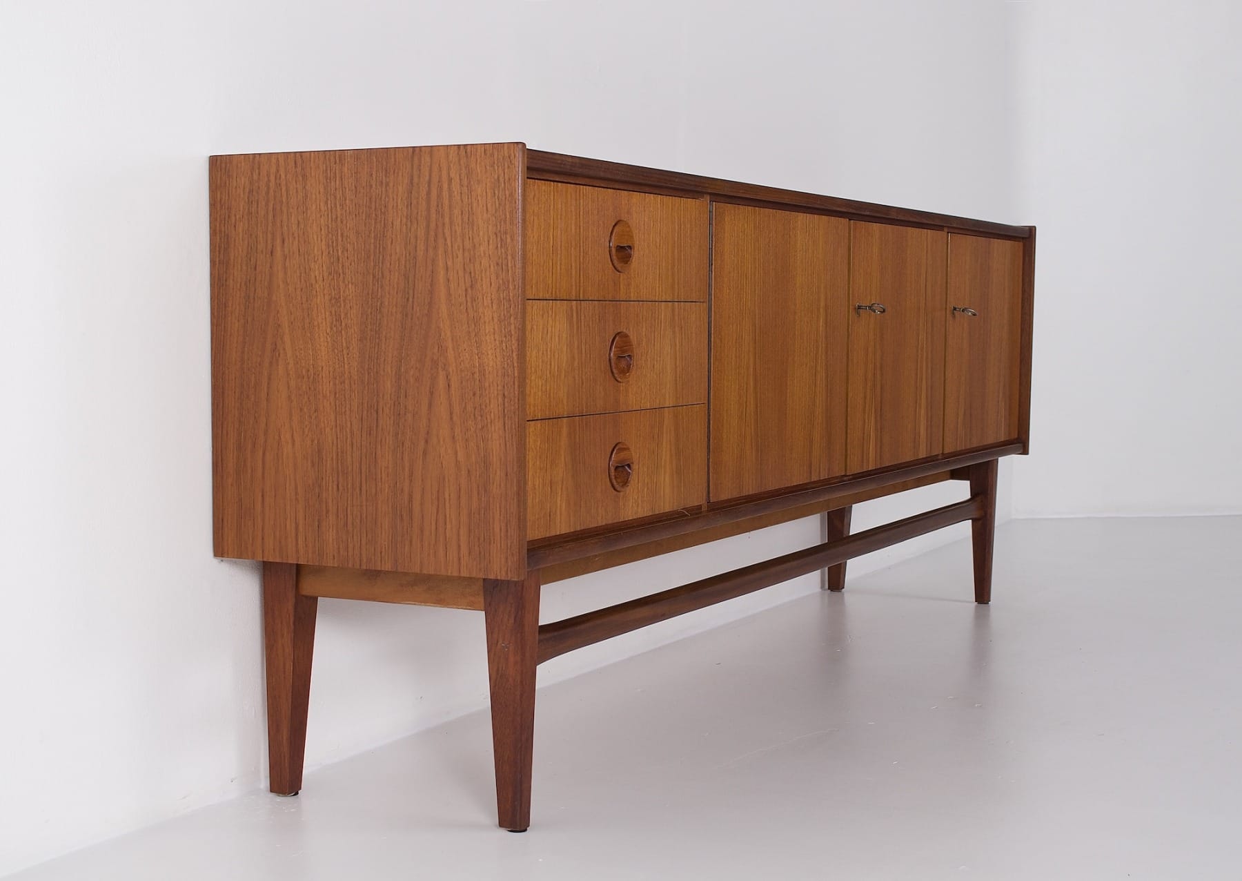 1960s Scandinavian teak sideboard - Image 4